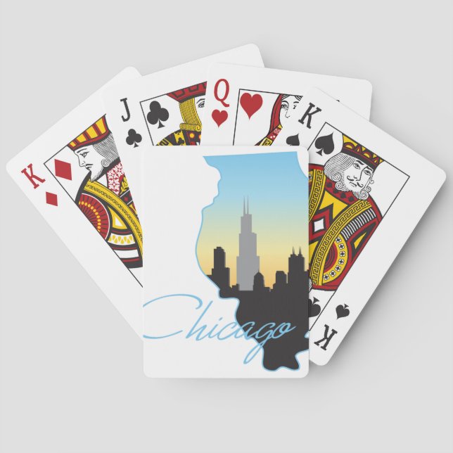 Chicago Playing Cards (Back)