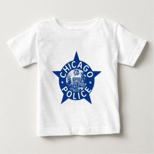 Chicago Police VINTAGE STAR Baby T-Shirt