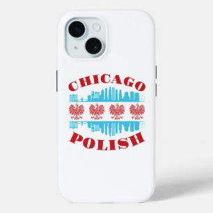 Chicago Polish Poland Heritage Pride iPhone 15 Case