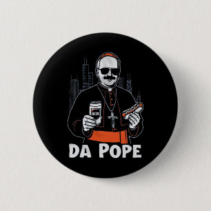 Chicago Pope Leo Xiv da Pope' 6 Cm Round Badge