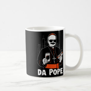 Chicago Pope Leo Xiv Da Pope Funny Meme Coffee Mug