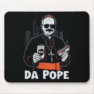 Chicago Pope Leo Xiv da Pope' Mouse Pad