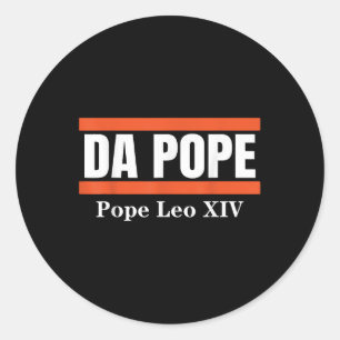 Chicago Pope Leo Xiv Shirt Cardinal Robert Prevost Classic Round Sticker