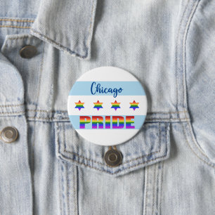 Chicago Pride 7.5 Cm Round Badge
