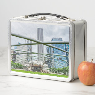 Chicago Pritzker Pavilion Metal Lunch Box