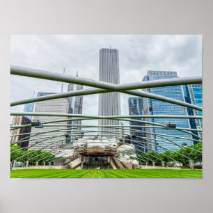 Chicago Pritzker Pavilion Poster