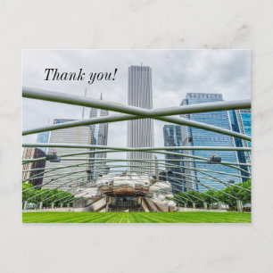 Chicago Pritzker Pavilion Thank You Postcard