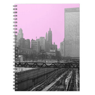 Chicago Rail Yards Michigan Avenue 1960's Photo Notebook