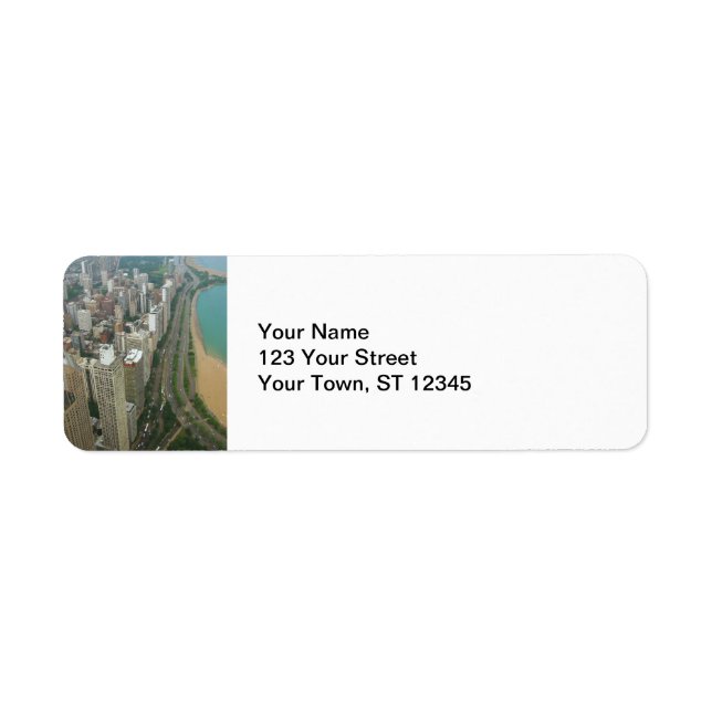 Chicago Return Address Label (Front)