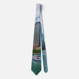 Chicago River and Trump Tower Tie