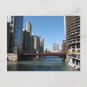 Chicago River Postcard