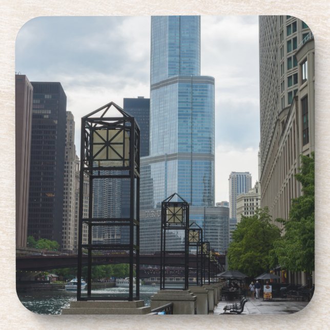 Chicago River Walk Coaster (Front)