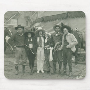 Chicago Rodeo, 1929. Mouse Pad