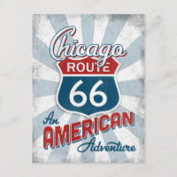Chicago Route 66 Vintage America Illinois