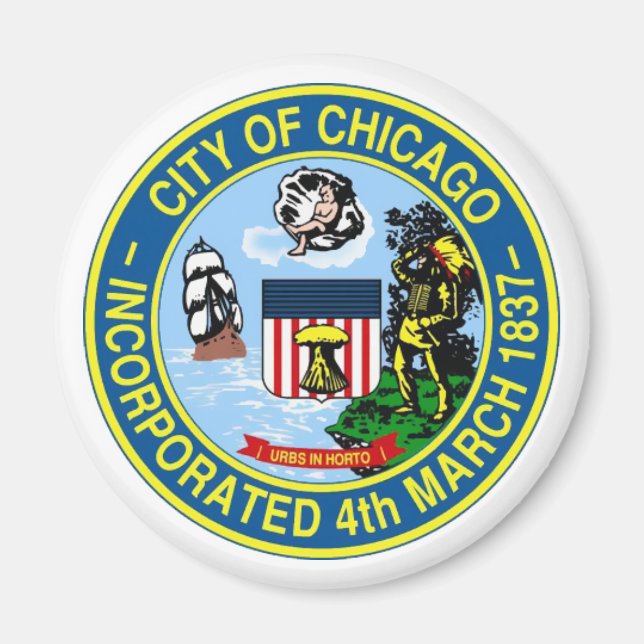 Chicago Seal Magnet (Front)