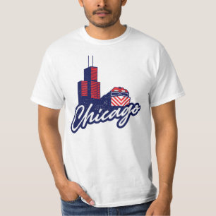 Chicago Sears Tower and Metra T-Shirt