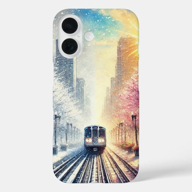 Chicago Seasons iPhone Case (Back)