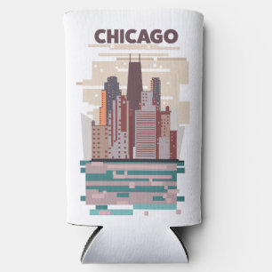 Chicago Seltzer Can Cooler