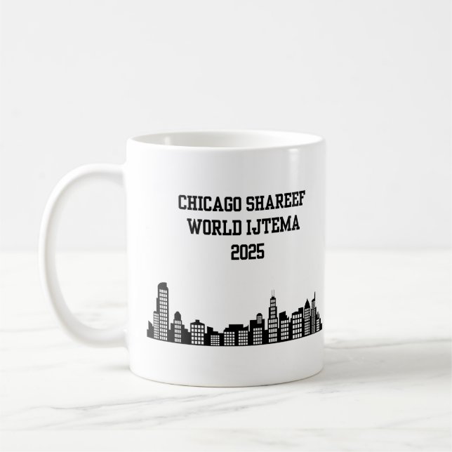 Chicago Shareef World Ijtema 2025 Coffee Mug (Left)