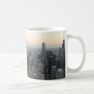 Chicago Skyline at Sunset Coffee Mug