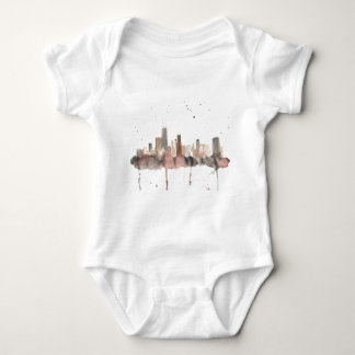 Chicago Skyline Baby Bodysuit