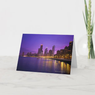 Chicago Skyline Card