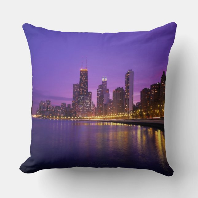 Chicago Skyline Cushion (Front)