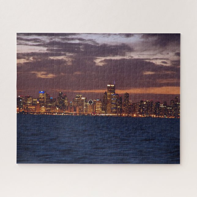 Chicago Skyline jigsaw puzzle (Horizontal)