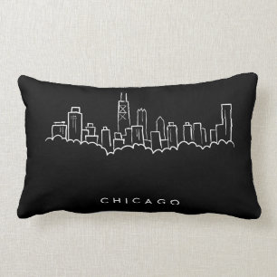 Chicago Skyline Lumbar Cushion