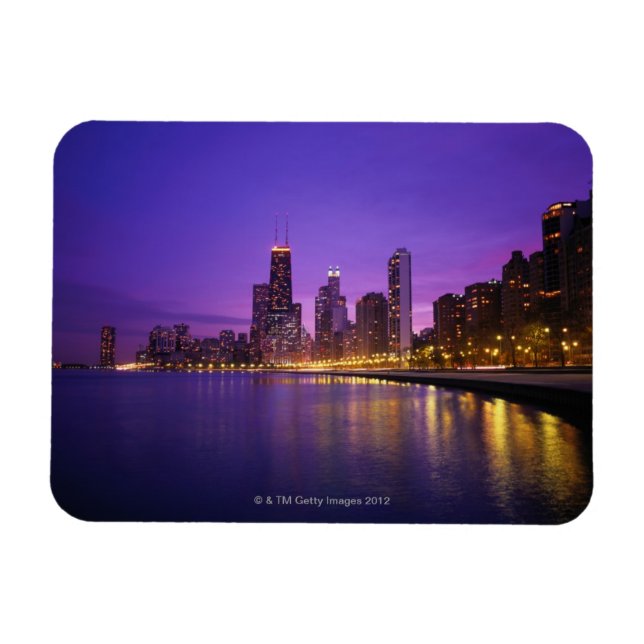 Chicago Skyline Magnet (Horizontal)