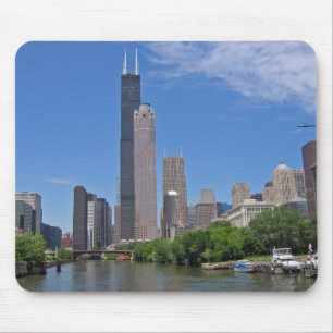 Chicago Skyline Mouse Pad