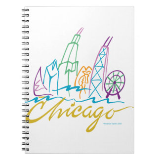 Chicago Skyline Notebook