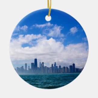 Chicago skyline ornament