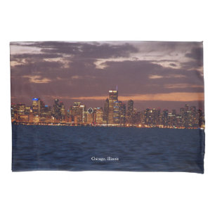 Chicago Skyline pillow case