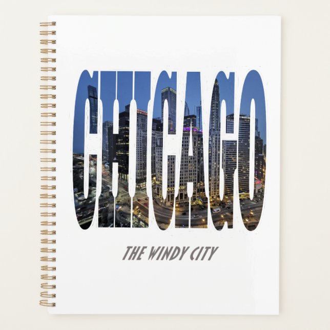 Chicago Skyline Planner (Front)
