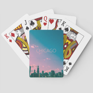 Chicago Skyline Playing Card