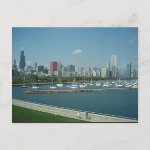 Chicago Skyline Postcard