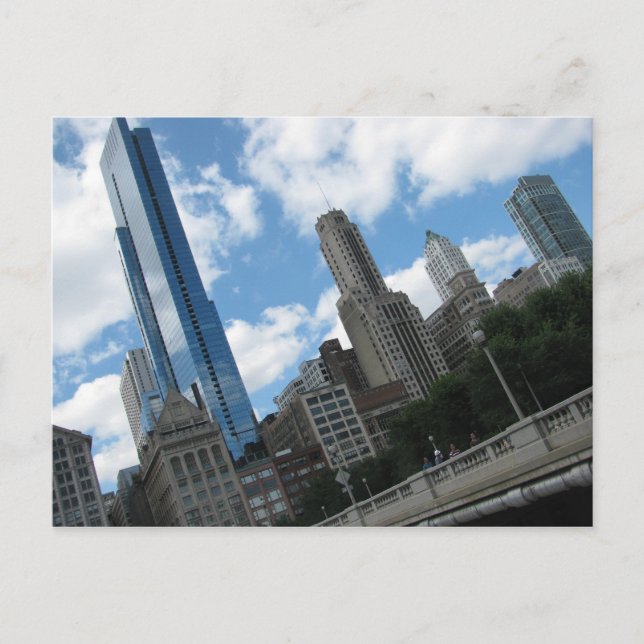 Chicago Skyline Postcard (Front)