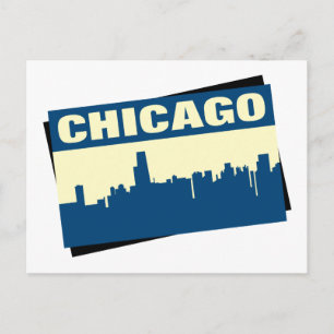 Chicago Skyline Postcard
