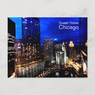 Chicago Skyline Postcard