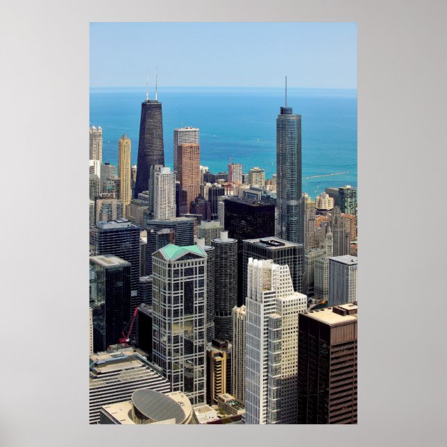 Chicago skyline poster (Front)