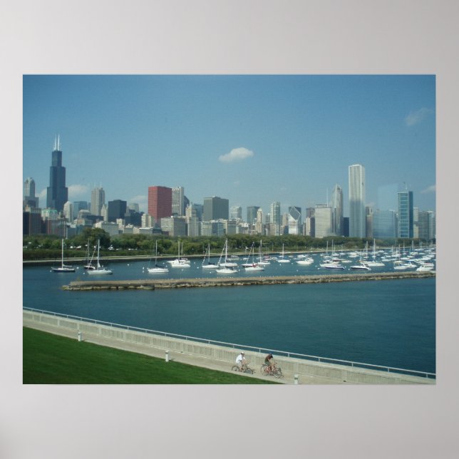 Chicago Skyline Poster (Front)