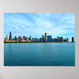 Chicago Skyline Poster