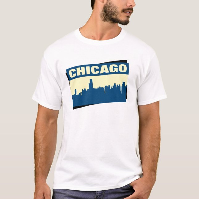 Chicago Skyline T-Shirt (Front)