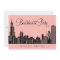 Chicago Skyline Wedding Bachelorette Party Blush