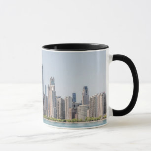 Chicago Skyline With Lake Michigan Mug