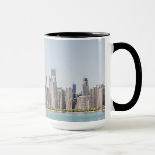 Chicago Skyline With Lake Michigan Mug