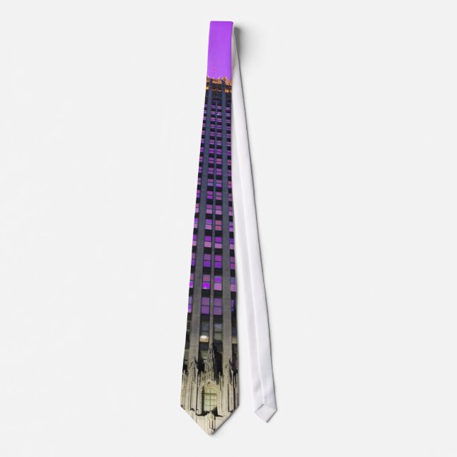 Chicago Skyscraper Tie (Front)