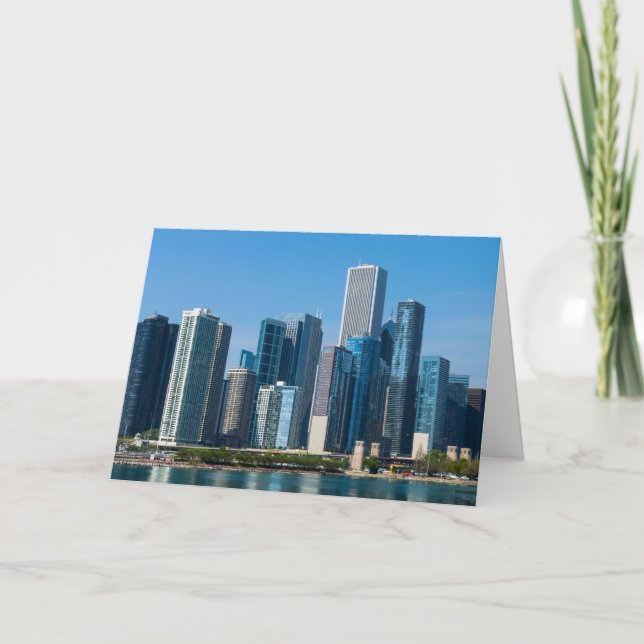 Chicago Skyscrapers Card (Front)