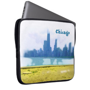 Chicago Skyscrapers Laptop Sleeve
